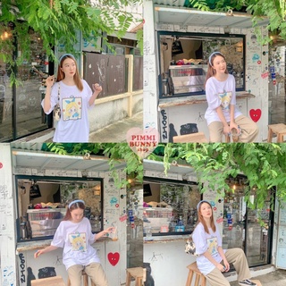 (pimmibunny.shop)Collection1 เสื้อยืดสกรีนลายการ์ตูน