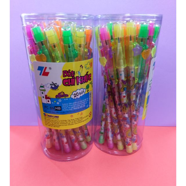 กล่องดินสอก้อน 20 ชิ้น PC 09 TLong ดินสอไหม้