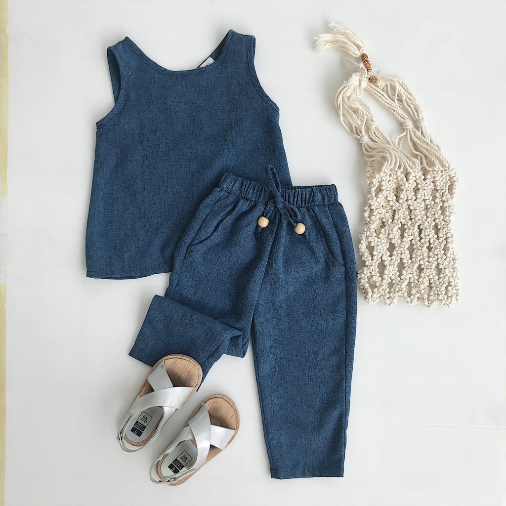TINYDOT ELLIOT TOP NAVY