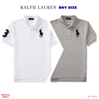 RALPH LAUREN COTTON MESH POLO SHIRT (BOY SIZE 8-20)