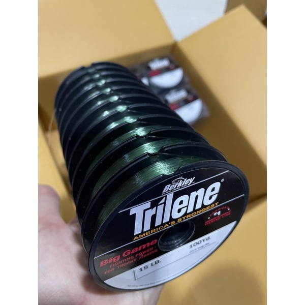 สายเอ็น Berkley Trilene Big Game ม้วนเล็ก ยาว 100 หลา