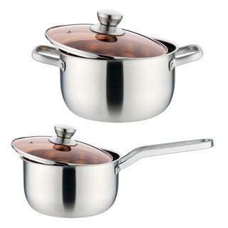 ชุดหม้อ IMPRESS EKONO 4ชิ้น/ชุด IND เครื่องครัว COOKWARE SET EKONO IMPRESS 4PIECE