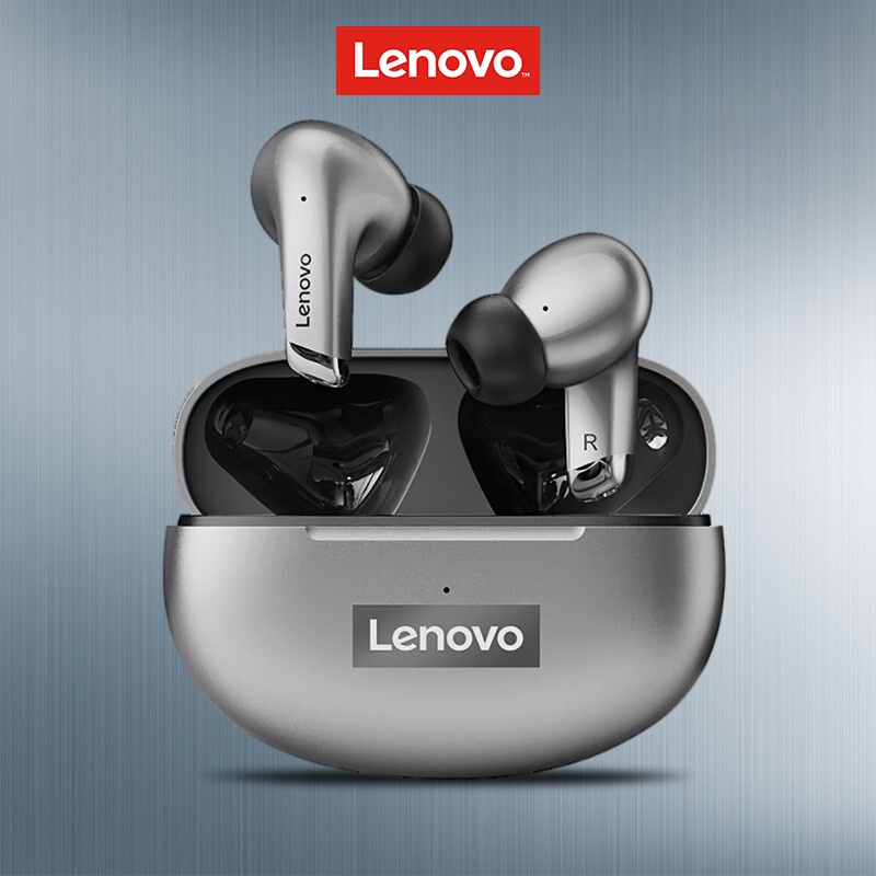 Lenovo Thinkplus LP5 True Wireless Bluetooth 5.0 หูฟัง TWS Touch Control Low Latency Handfree หูฟังพร ้ อมหูฟังสเตอริโอ HD