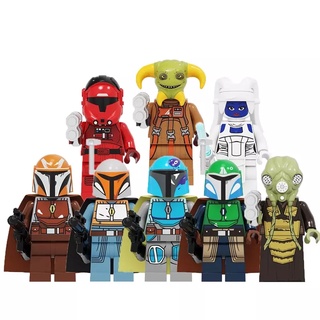 ของเล่นตัวต่อToys Star Wars The Mandalorian Juguetes Major Vonreg PG8282