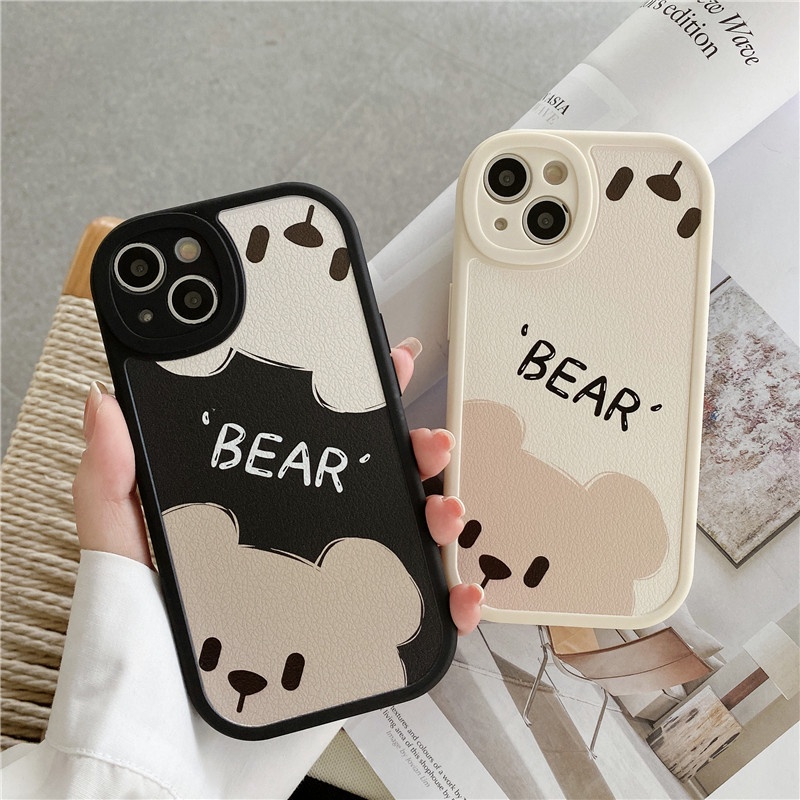 เคสนิ่ม ลายหมีน่ารัก สําหรับ vivo V9 Youth Y85 V15 V11i V5 V5s Y67 V5 Lite Y66 Y65 V20 Pro S7 Y71t Y