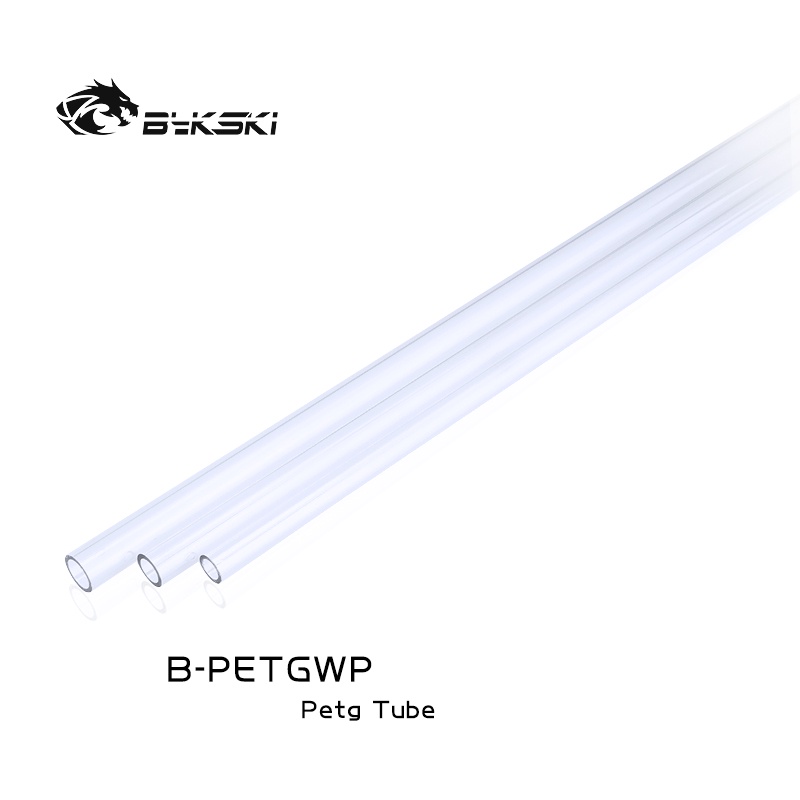 BYKSKI B-PETGWP 2/4/6 ชิ้น/ล็อต Hard Tube (OD12mm / OD14mm / OD16mm) + ความหนา 2 มม. + ความยาว 50 ซม. โปร่งใสท่อแข็ง