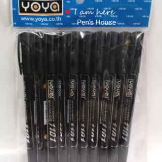 ปากกาเขียนCD 2 หัว YOYA(1x10)
