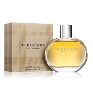 Burberry classic for women edp 100ml กล่องซีล(เช็คสต้อคก่อนทำรายการนะคะ)