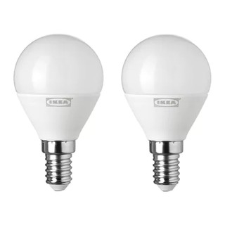 MADday - RYET รีเอ็ท หลอดไฟ LED E14 หลอดกลม แก้วฝ้า 1 ชิ้น ikea