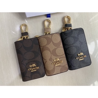 Coach พวงกุญแจ กระเป๋าสตางค์ ฟรีกล่อง