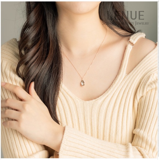 [LENUE] สร้อยคอโชคดี เงิน 925 จี้รูปกรวด ทนายความแปลกใหม่ Woo Young-Woo Choi Su-Yeon Ha Yoon-Kyung ฤ