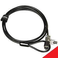 LENOVO Cable Lock ( 57Y4303 ) สายล็อค คอมพ์ โน๊ตบุ๊ก แบบกุณแจ Kensington K-slot security slot