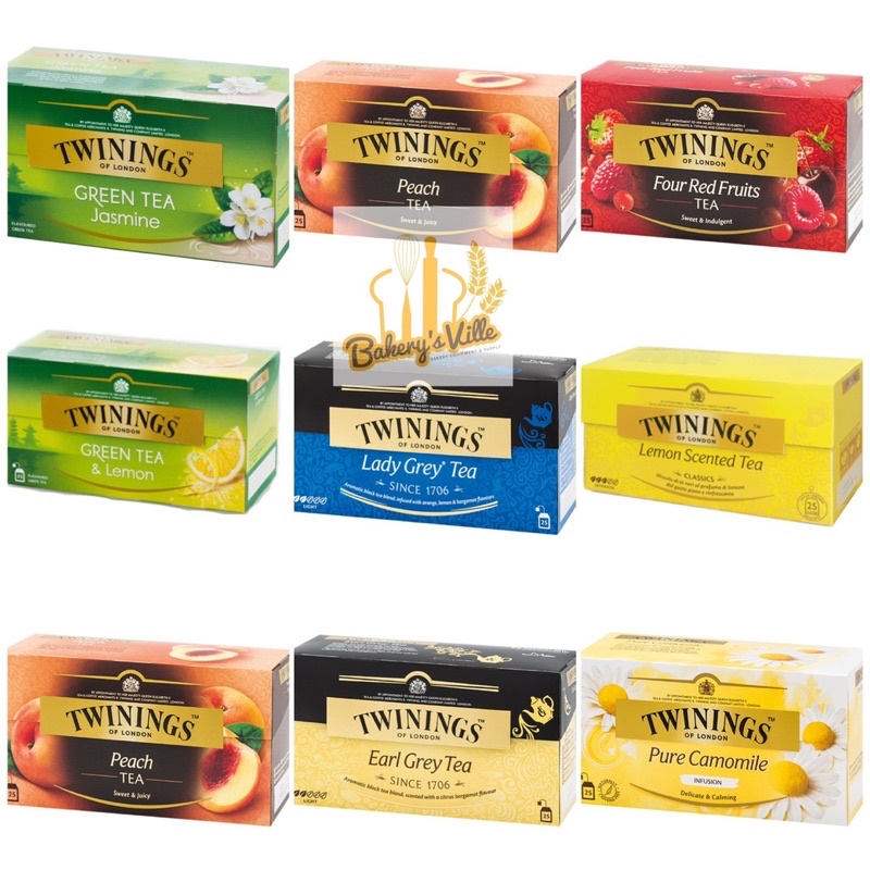 Twinings Tea ชาทไวนิงส์ หลากหลายรสชาติ