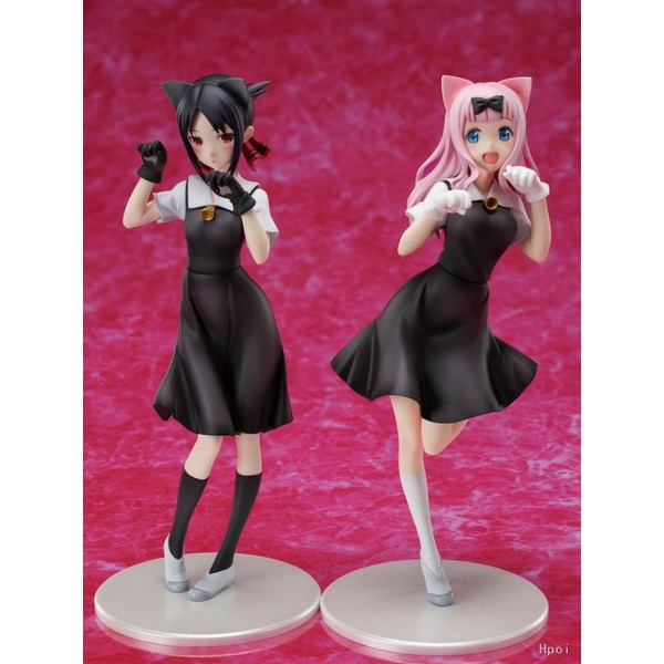 พร้อมส่ง ครบชุด 2 ตัว โมเดล Kaguya-sama:Love is war คางูยะ & จิกะ ขนาด 23 ซม. เกรดพรีเมี่ยม งานสวยมาก น่ารักสุดๆครับ