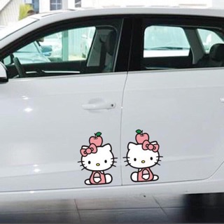 Hello Kitty สติกเกอร์ติดรถ