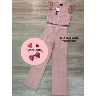 เซ็ท Lalabelle size m 33-34/27-28/35-36สีชมพู