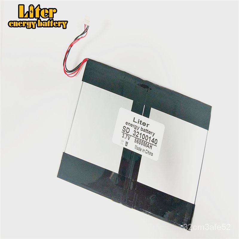 5 thread Tablet PC battery capacity 32100140 3.7V 5600MAH Universal Li-ion battery for tablet pc 9 i