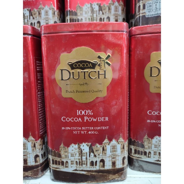 COCOA DUTCH โกโก้ผง 350 กรัม ชนิดกระป๋อง ตราโกโก้ดัชท์