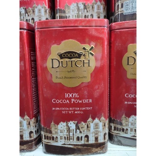 COCOA DUTCH โกโก้ผง 400 กรัม ชนิดกระป๋อง ตราโกโก้ดัชท์