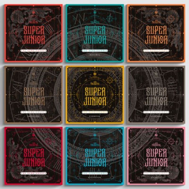 พร้อมส่ง SUPER JUNIOR The 10th Album "The Renaissance" SQUARE Style