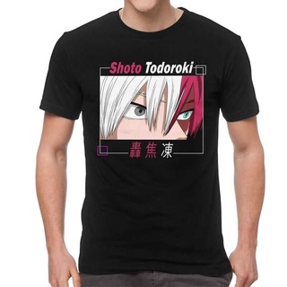 ขายดี!ขายดี เสื้อยืดแขนสั้น พิมพ์ลายอนิเมะ No Boku Hero Academia Shoto Todoroki สไตล์ฮาราจูกุ สําหรับผู้ชาย DMikgm98OKlp