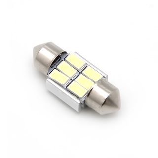 Edb* หลอดไฟ LED 5630 SMD 6 ดวง 31 มม. สําหรับที่บังแดดรถยนต์ DC