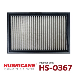 HURRICANE กรองอากาศสแตนเลส , ผ้าแดง  Ssangyong ( Korando , Musso ) HS-0367