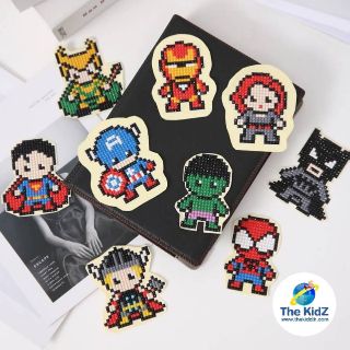 Sticker crystal diy (super hero) 9 ภาพ