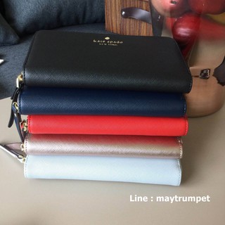 KATE SPADE WALLET กระเป๋าสตางค์ใบยาวรุ่นยอดนิยม