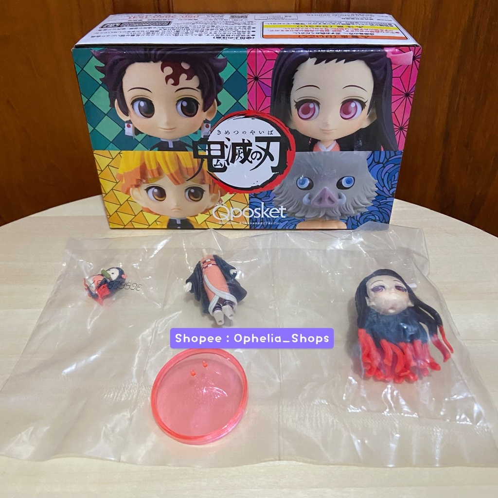 Qposket Petit Figure Kimetsu No Yaiba Vol 23 ของแท Demon Slayer ดาบพ ฆาตอส ร ฟ กเกอร Q Posket Nezuko Zenitsu Shopee Thailand