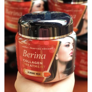 #ทรีทเม้นท์เบอริน่า คอลลาเจน  500 กรัม ( Berina Collagen Treatment 500g.) #ทรีทเม้นท์บำรุงผม #ทรีทเม้นท์ฟื้นฟูผมเสียทำสี