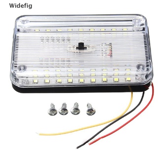 Widefig โคมไฟ LED 36 ดวง 12V สีขาว สําหรับติดเพดานรถยนต์