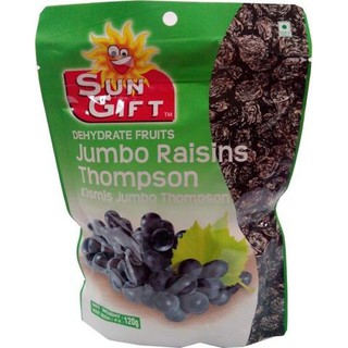 Sun Gift Thompson Raisins 120gm ราคาสุดคุ้ม ซื้อ1แถม1 Sun Gift Thompson Raisins 120gm ราคาสุดคุ้มซื้อ 1 แถม 1