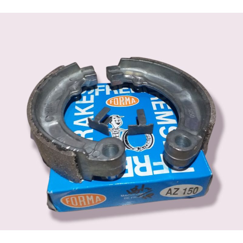 ผ้าเบรคหลัง Vespa super ring 8 AZ150