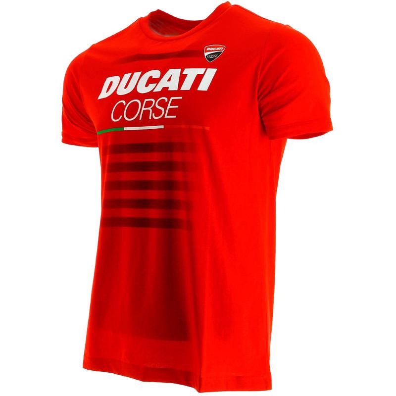 ducati motogp เสื้อยืดคอก ลมแขนสั้นแบบแห้งเร็ว