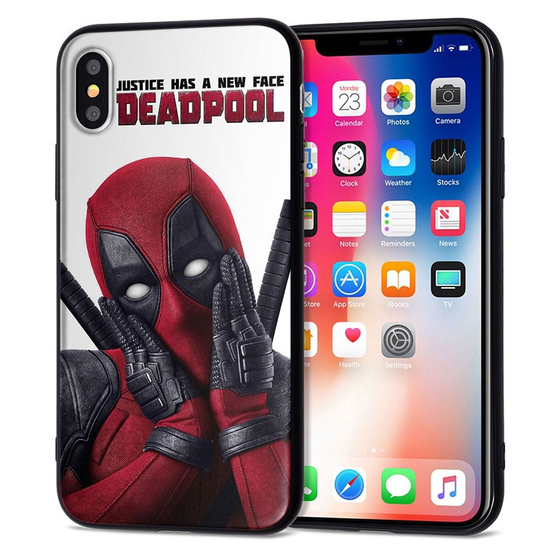 XIX for Funda iPhone X Case 5 5S 6 6S 7 8 Plus X XS Max XR Super Heroes