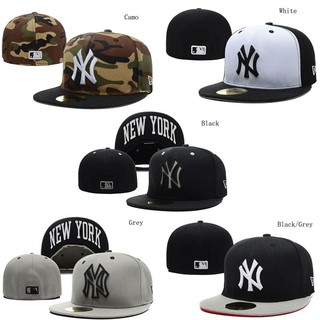 New York Ny Yankees หมวกแก็ปสําหรับผู้ชายผู้หญิง 59 Fifty