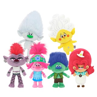 DreamWorks ลิขสิทธิ์แท้ ตุ๊กตา POPPY : trolls world tour