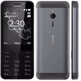 โทรศัพท์มือถือ โนเกียปุ่มกด  NOKIA 230 (สีดำ) 2 ซิม จอ  2.8นิ้ว รุ่นใหม่ 2020