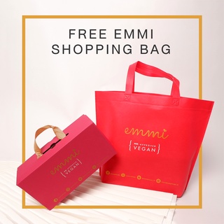 emmi shoes shopping bag กระเป๋าผ้าสปันบอร์นใบใหญ่