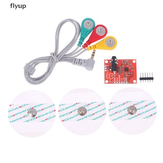 Flyup AD8232 เครื่องวัดอัตราการเต้นของหัวใจ ECG