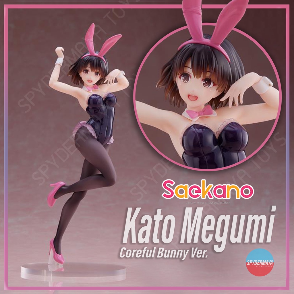 [พร้อมส่ง] ฟิกเกอร์ Taito Coreful - Kato Megumi Bunny Ver.- Saekano: How to Raise a Boring Girlfrien