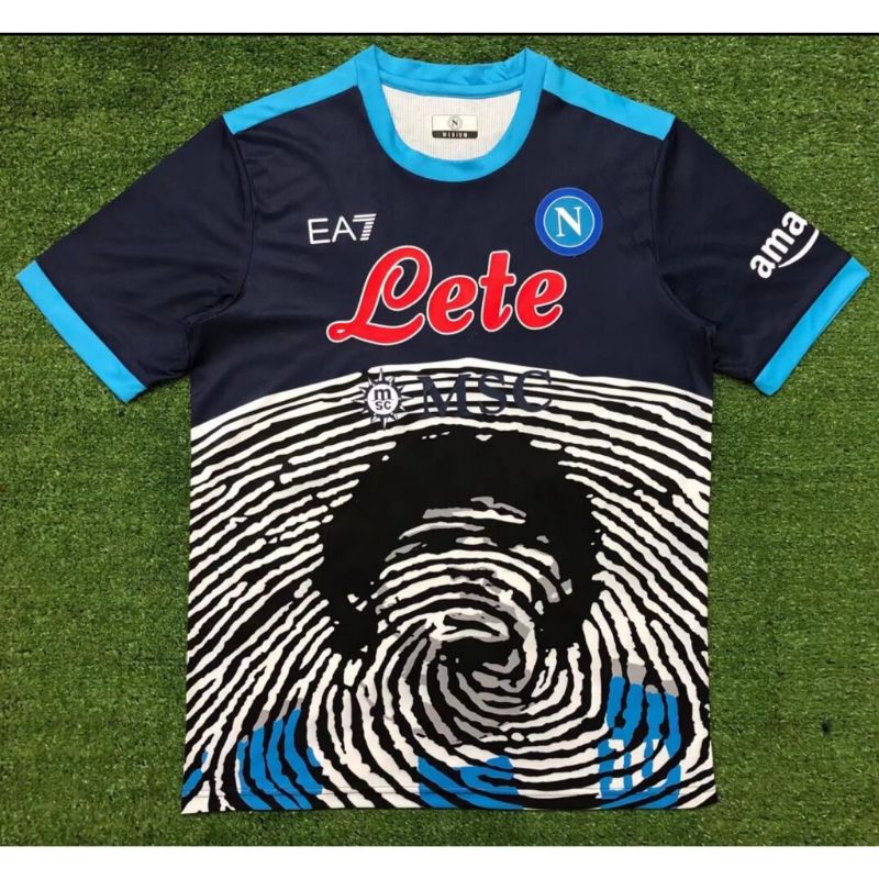 Napoli (MERADONA) HOME DAN NAPOLI AWAY KIT GRADE FAN ISSUE 21 22