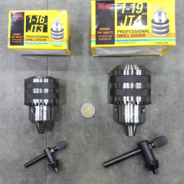 หัวสว่านแท่น หัวสว่าน รูเตเปอร์ JT3 JT4 ขนาด 5และ6หุน รูเตเปอร์ 20มิล 28มิล winton