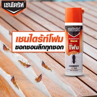 ยาฆ่าปลวก เชนไดร้ท์ โฟม สูตรกำจัดปลวก Chaindrite Foam ขนาด 250 กรัม