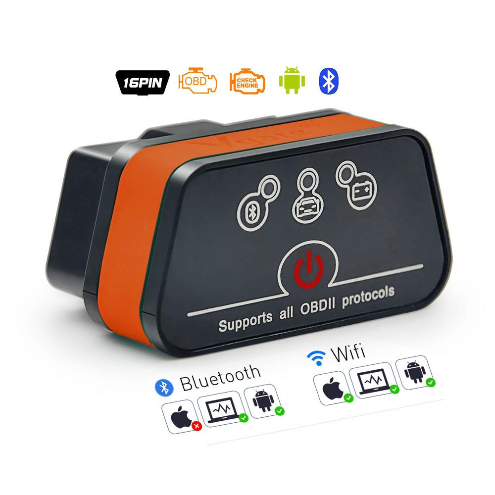 เครื่องสแกนเนอร์วินิจฉัยรถยนต์ Vgate Icar2 Elm327 Obd2 Bluetooth Elm327 V2 . 1 Obd2 Wifi Icar2