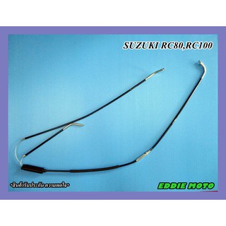 SUZUKI RC80 RC100 THROTTLE CABLE "GRADE A" // สายคันเร่ง สินค้าคุณภาพดี ได้มาตรฐาน