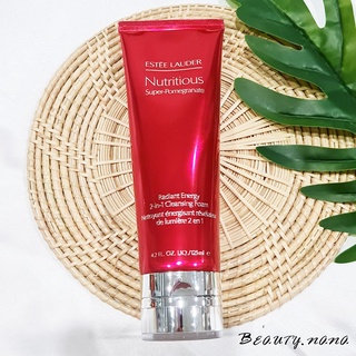 Estee Lauder Nutritious Super-Pomegranate Radiant Energy 2-in-1 Cleansing Foam 125ml