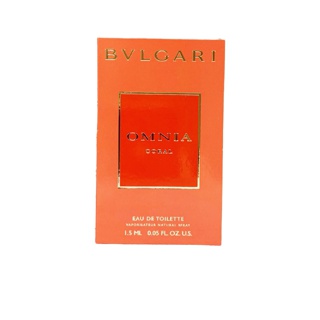 Bvlgari Omnia Coral EDT 1.5ml (แบบหลอดหัวสเปร์ย)