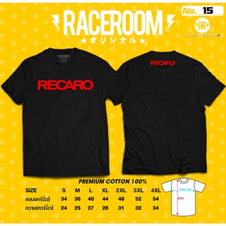 เสื้อยืดผ้าฝ้ายพิมพ์ลายขายดี เสื้อยืดสกรีนลาย RECARO-15